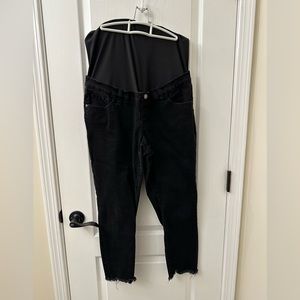 Abercrombie & Fitch maternity black jeans